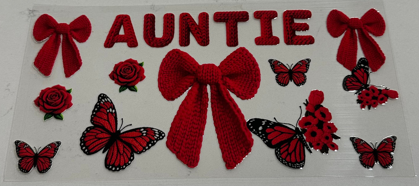 Auntie-Red Bow