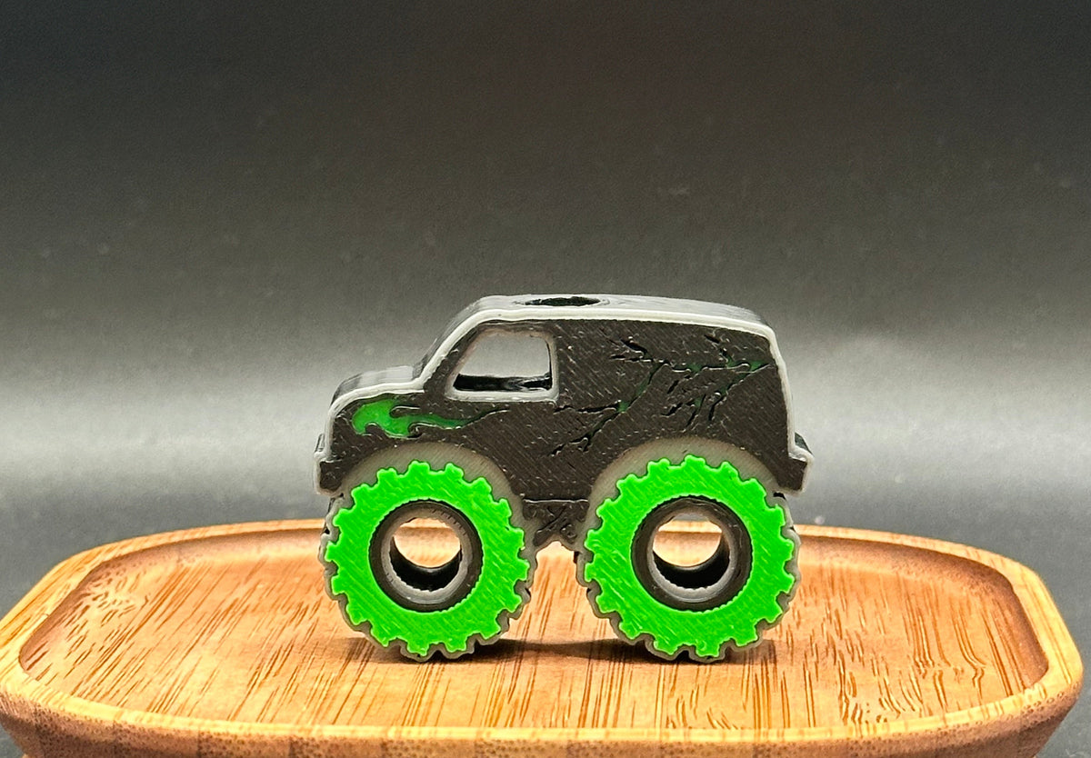 Monster Truck Straw Topper