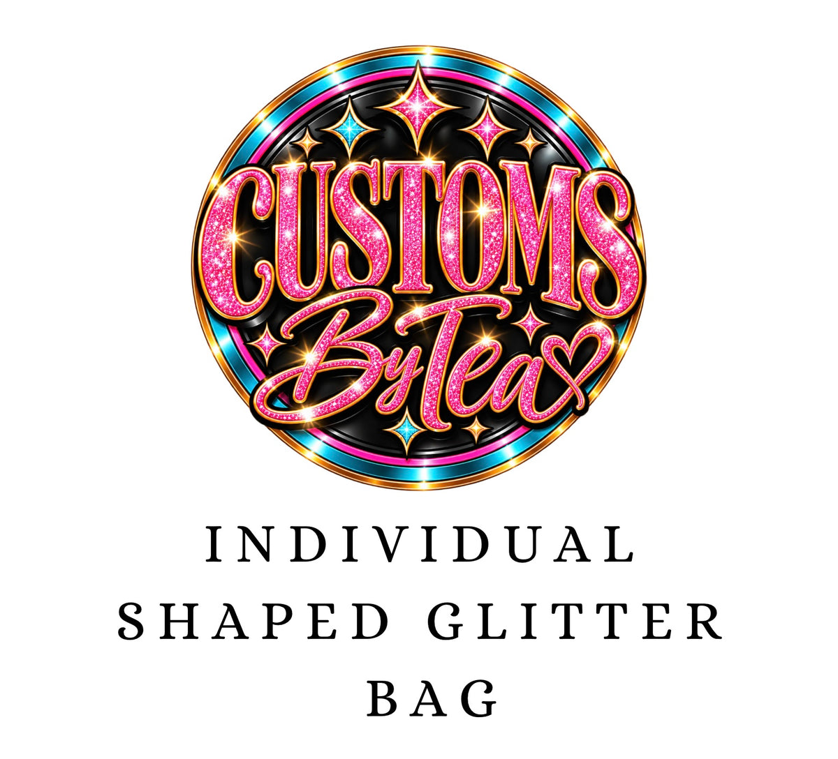 Shaped Glitter 10 Gram Bag