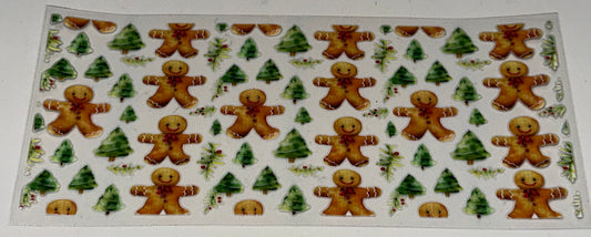 Gingerbread Man & Xmas Trees