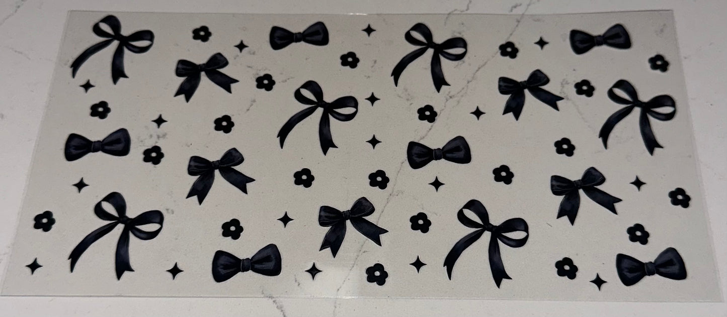 Bows-Black Print