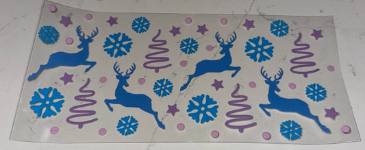 Snowflakes & Deer