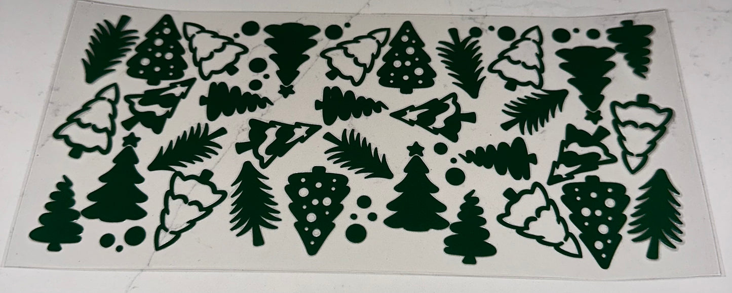 Green trees