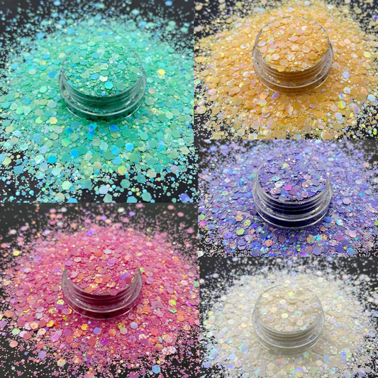 Sparkly Macaron Glitter Bundle