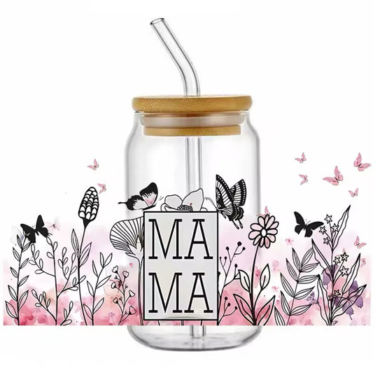 Mama Pink Watercolor