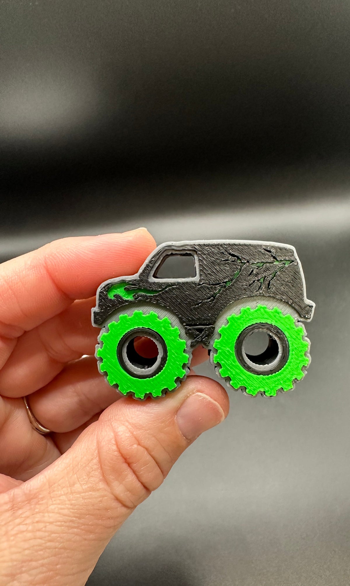 Monster Truck Straw Topper